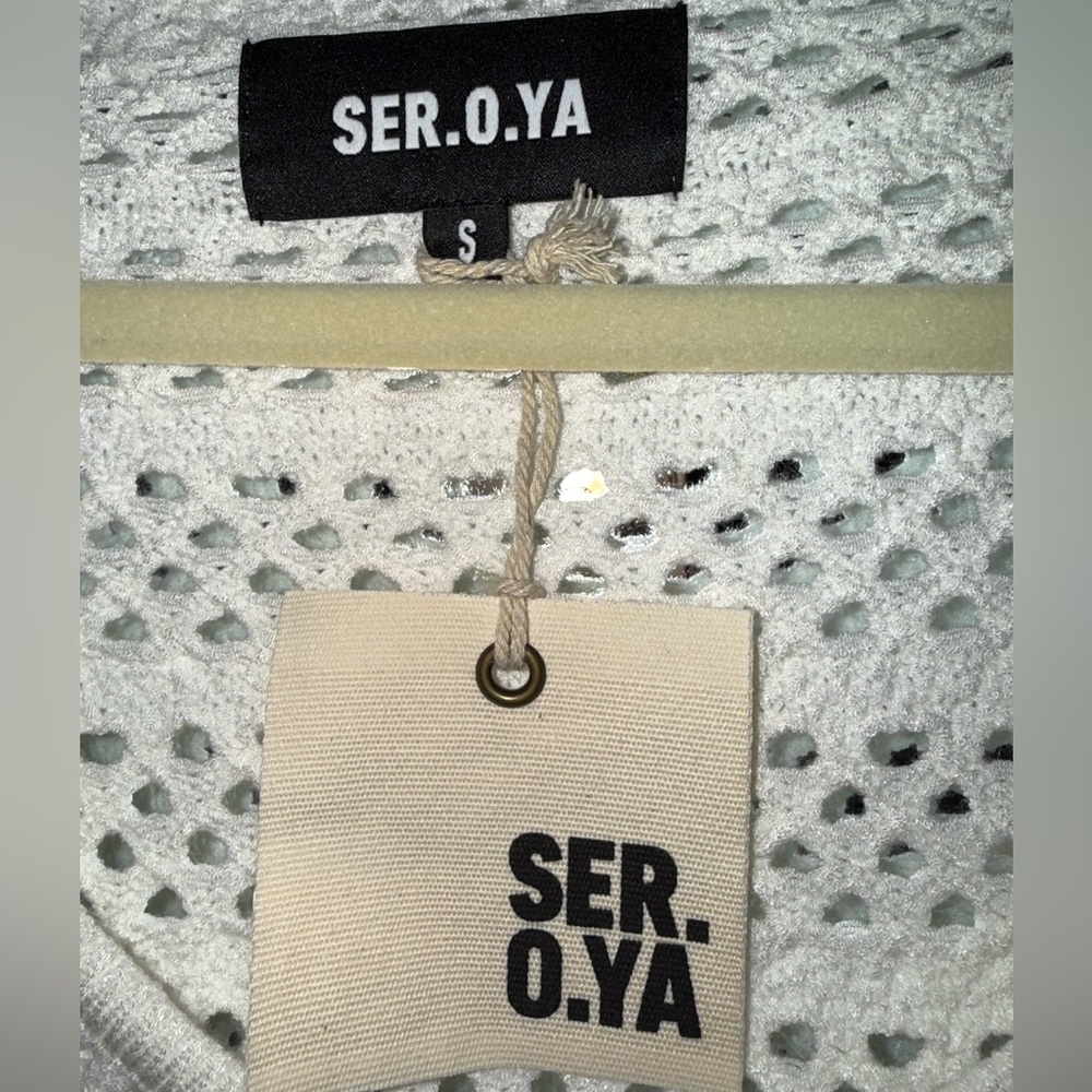 Ser.O.ya Sophie crochet mini dress NWT - Picture 7 of 11